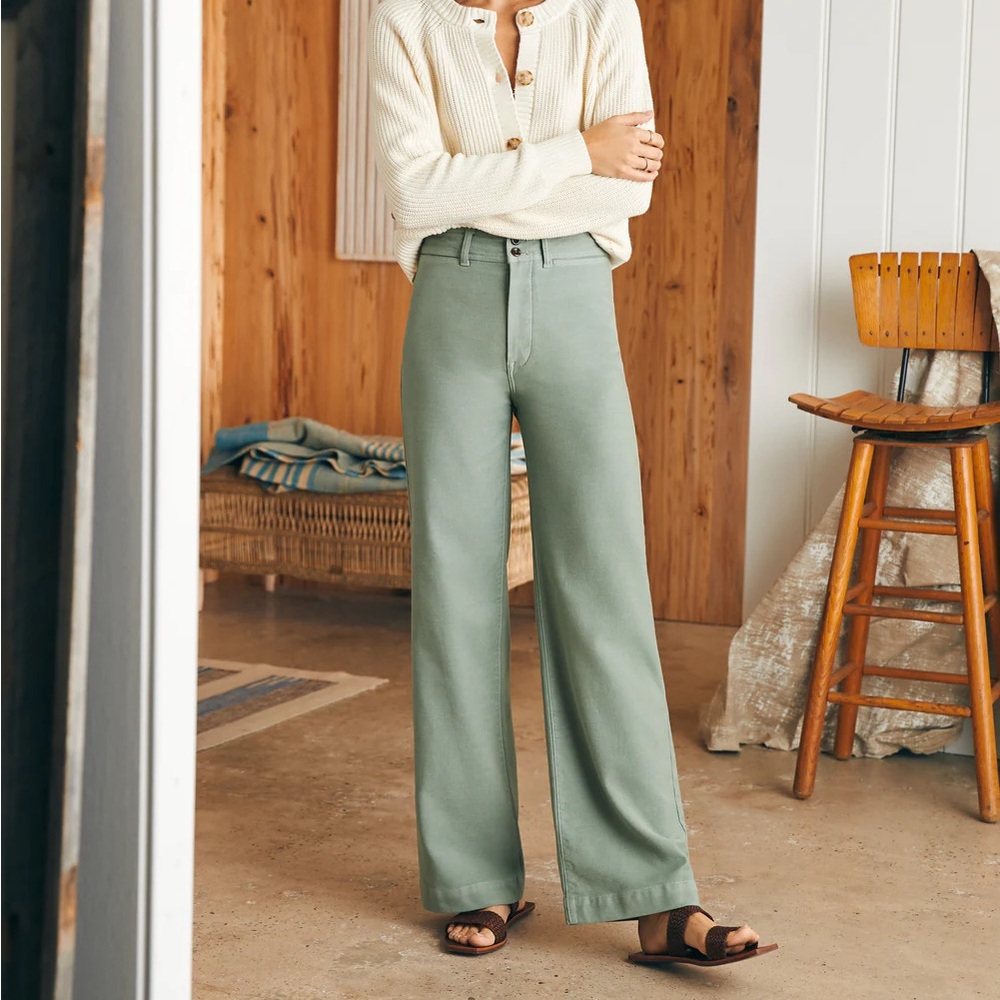 Faherty Stretch Terry Harbor Pant